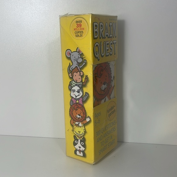 Brain Quest Cards | Kindergarten (ages 5-6) & Sight words pad - Picture 2 of 12